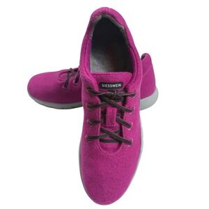 Giesswein Merino Runners Magenta Pink Wool Sneakers Womens Size 42 / US 11